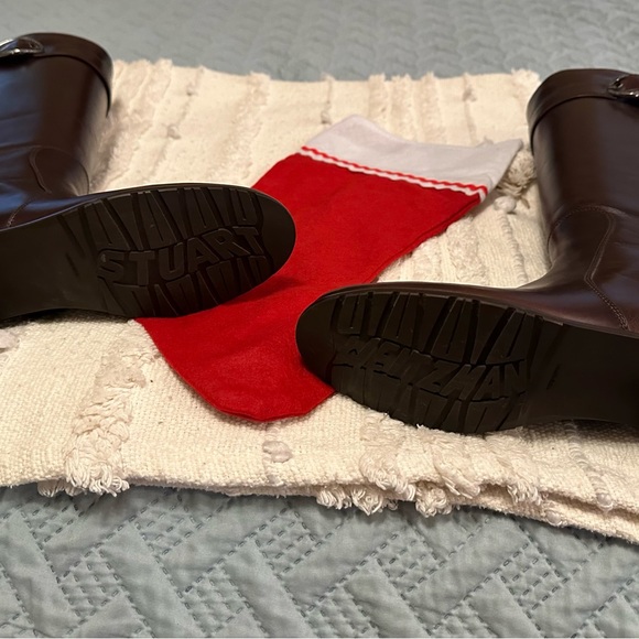 Stuart Weitzman Luxury Leather Boots Size 7 1/2. Made in Spain. - Picture 7 of 11